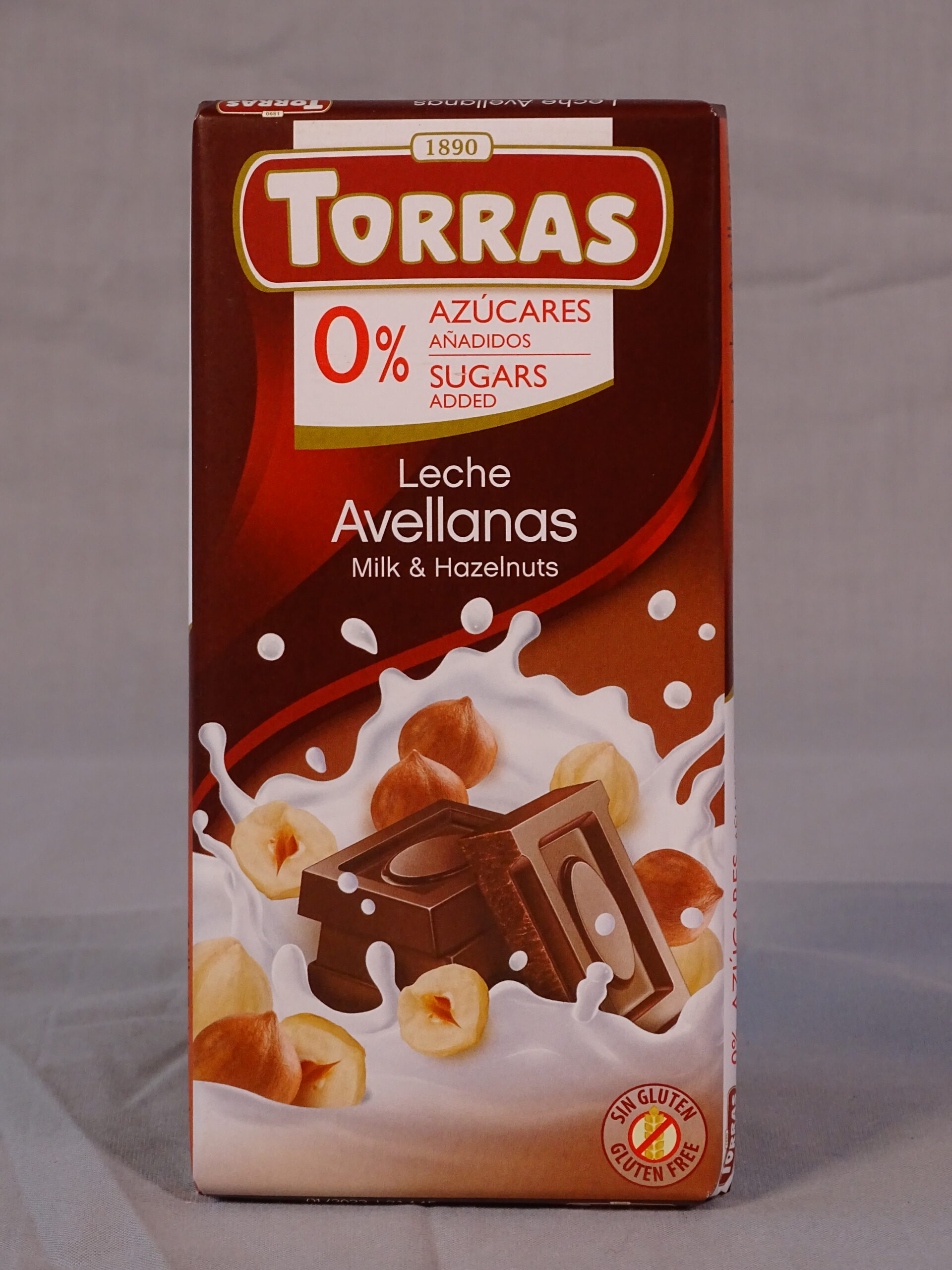 Mini-tablette chocolat au lait Torras 30g