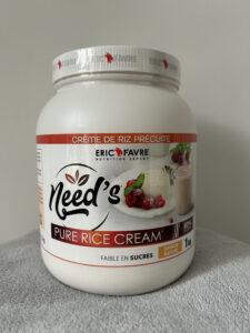 need s pure rice cream 1kg